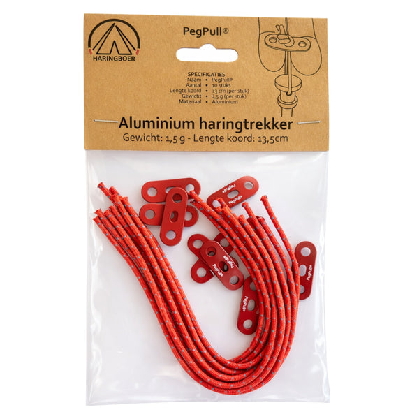 PegPull® Heringszieher und Zeltspanner in einem, Set mit 10 Stück