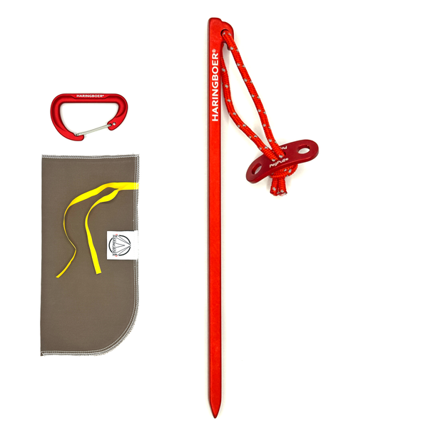 Zeltheringe 16 cm aus Aluminium für harten Boden, kompakt und massiv