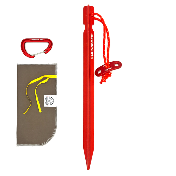 Zeltheringe 18 cm aus Aluminium in Y-Form, der Bestseller von Haringboer