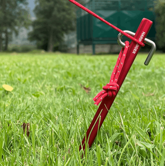 Haringboer 20 cm aluminium rotsharingen met PegPull®