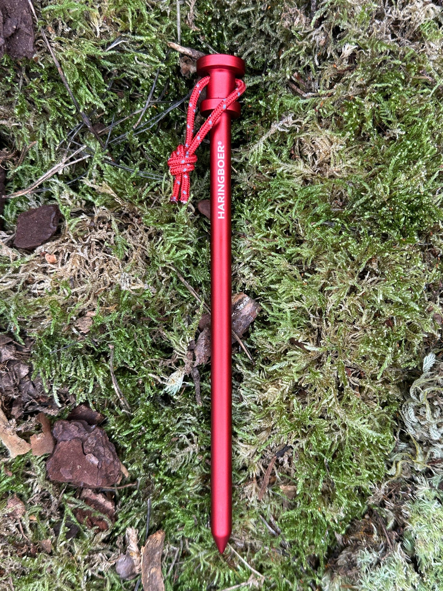 Haringboer 18 cm aluminium rotspennen met PegPull®