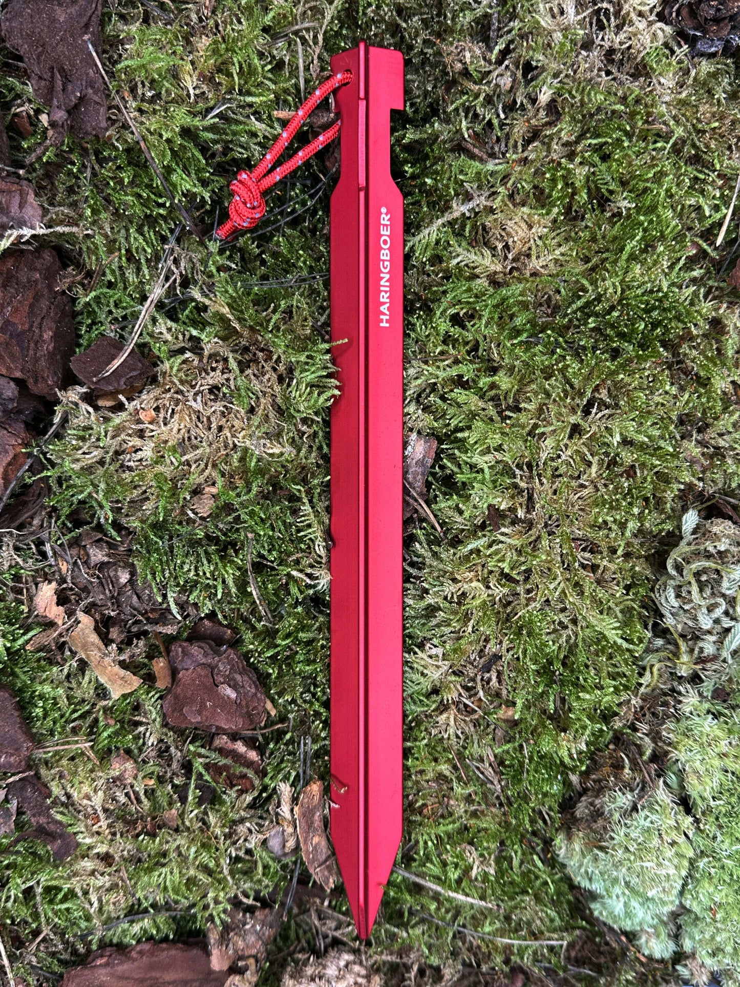 Haringboer 23 cm aluminium klei & grasharing met PegPull®