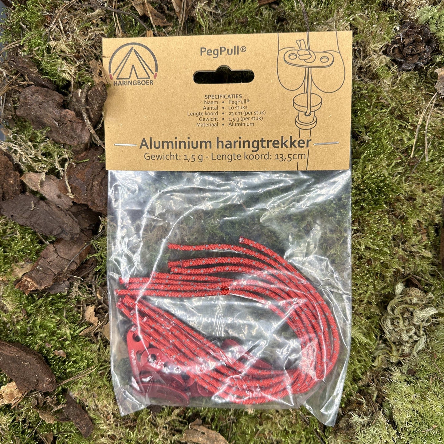 Haringboer PegPull® - Set van 10 tentharingtrekkers