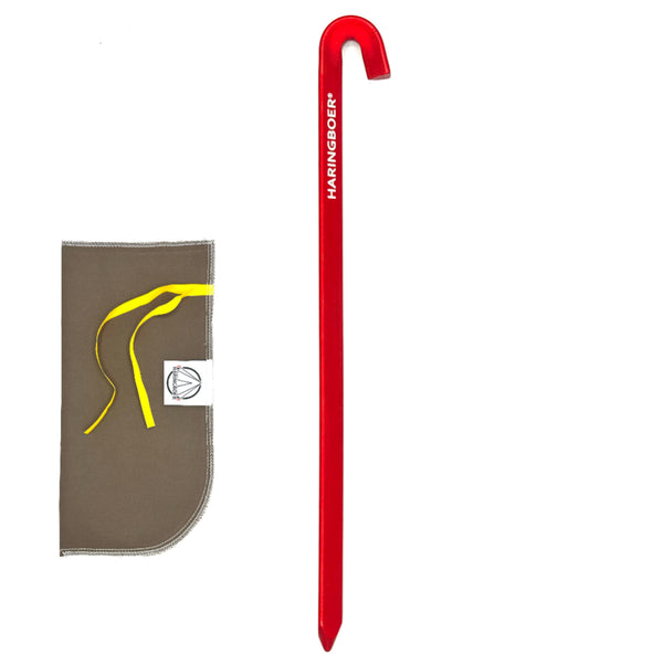 Zeltheringe 17 cm aus Aluminium für Bodenplane und harten Boden