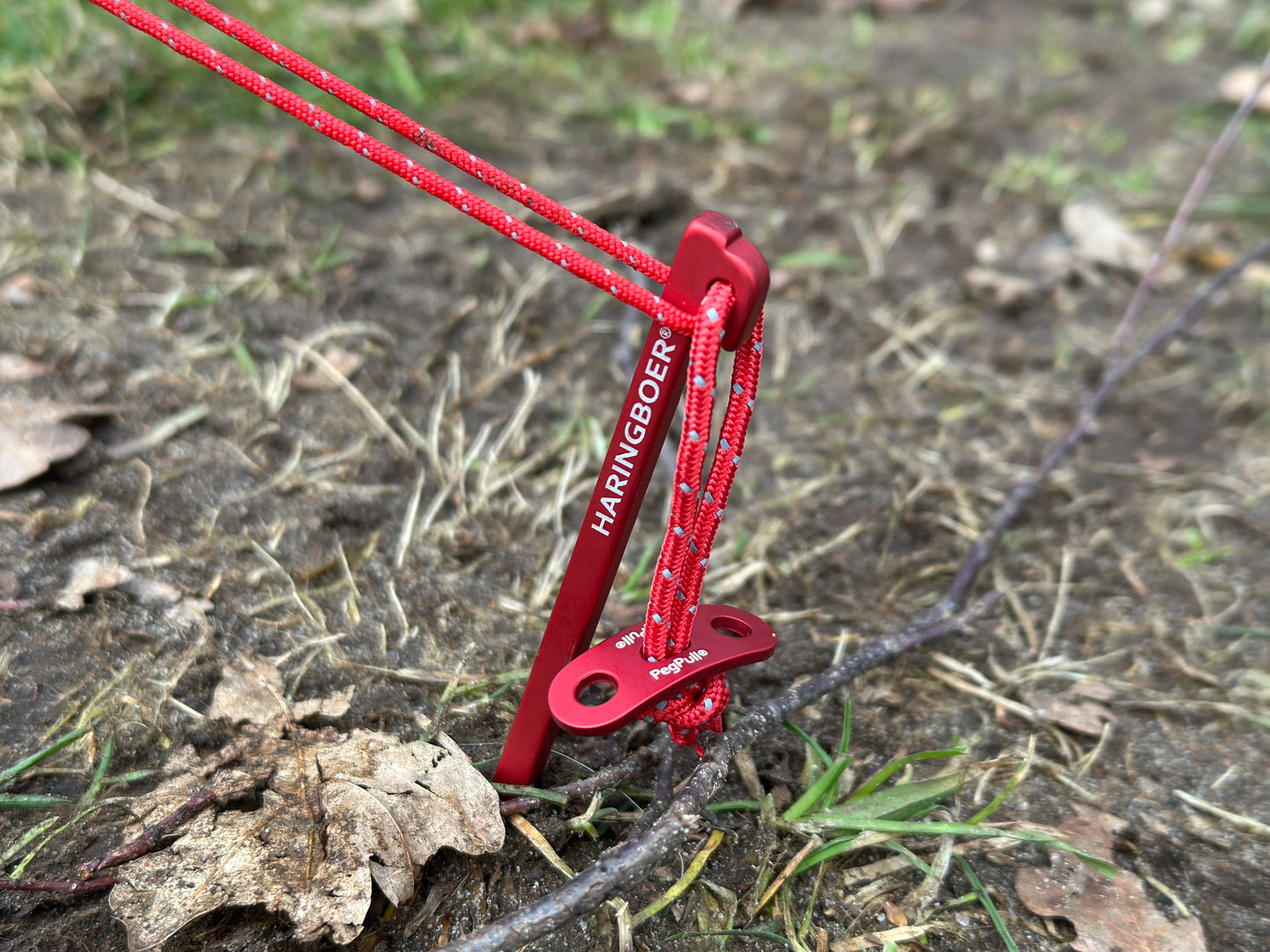 Haringboer 16 cm aluminium rotsharingen met PegPull®
