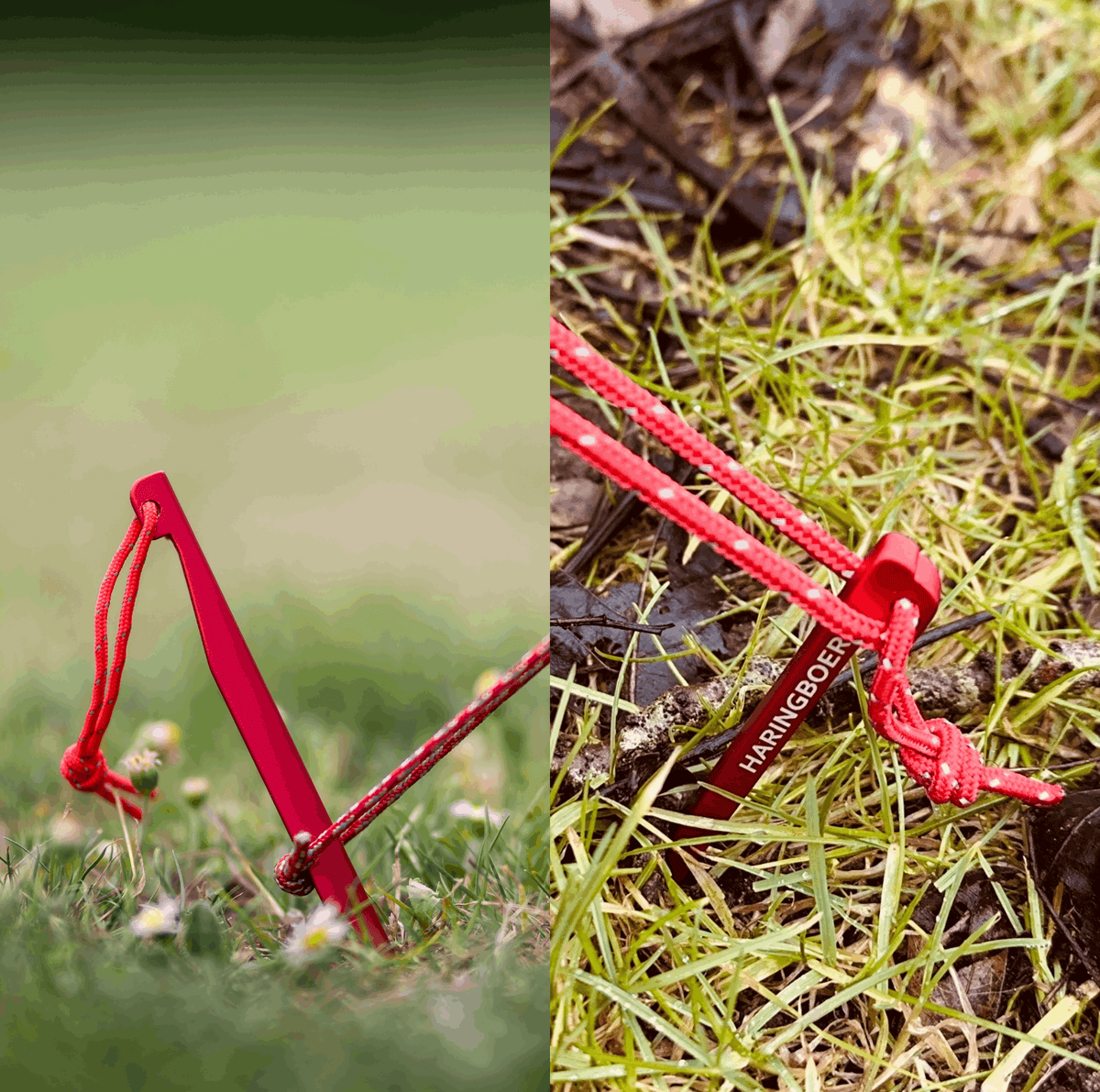 Sparset 16 cm mit 24 Zeltheringen fürs Trekking