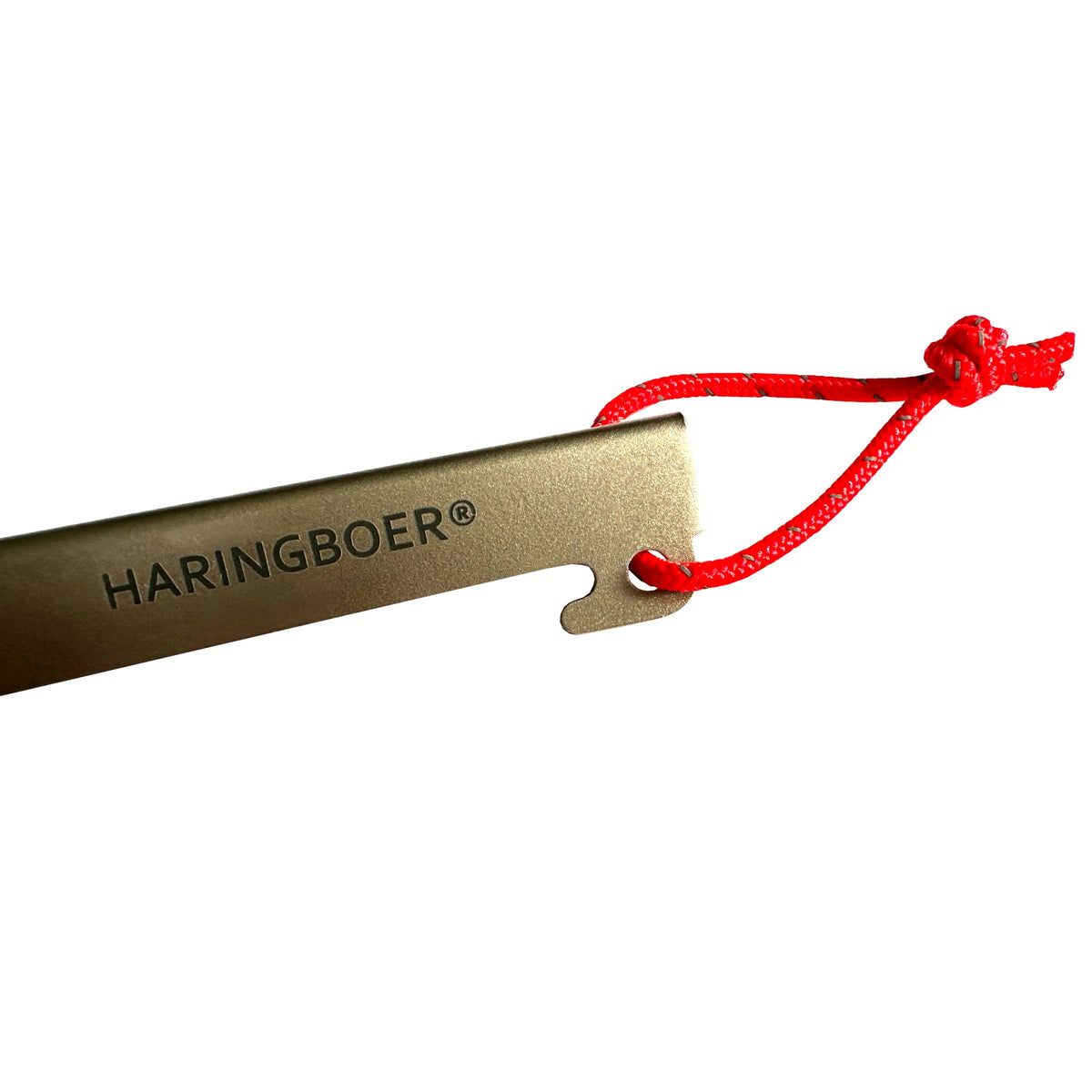Titan-V-Hering 16,5 cm mit PegPull draußen in der Praxis