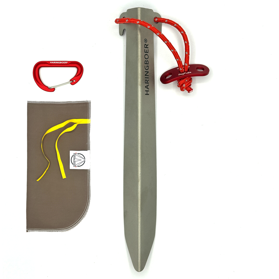 16,5 cm Titan Bodenheringe mit PegPull®