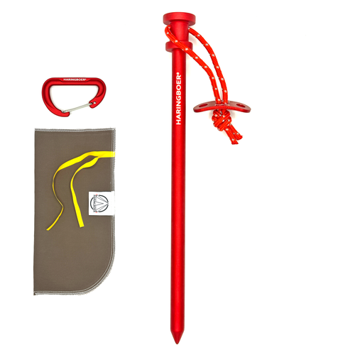 18 cm Aluminium Felsnägel mit PegPull®