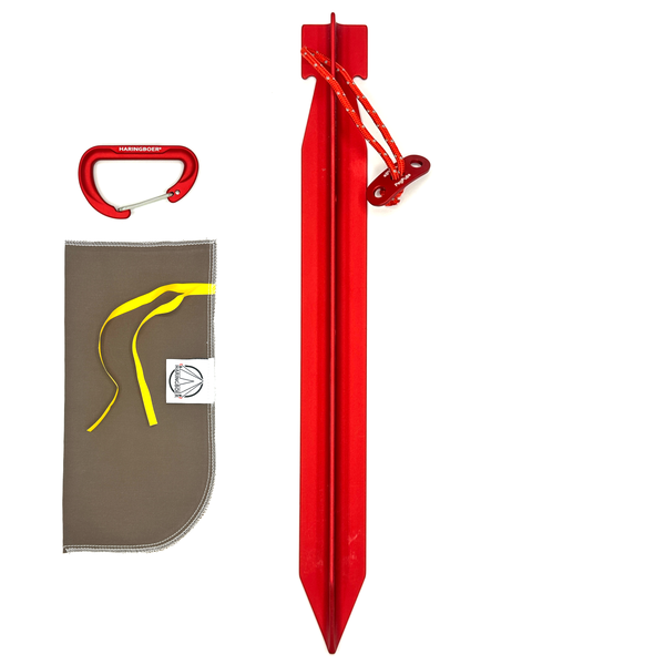 Zeltheringe 26 cm aus Aluminium mit PegPull®, Sturmhering für große Zelte