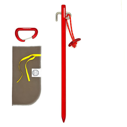 26 cm Aluminium Felsheringe mit PegPull®
