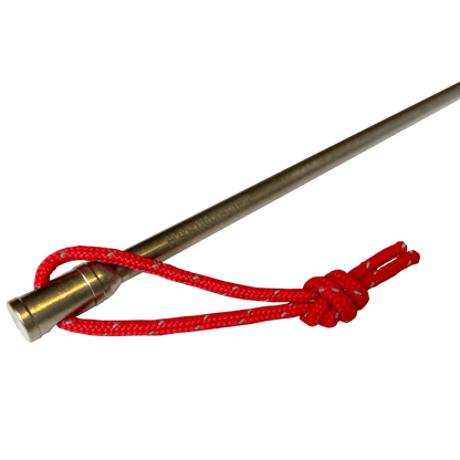 Haringboer 16,5 cm titanium rotspen met PegPull®