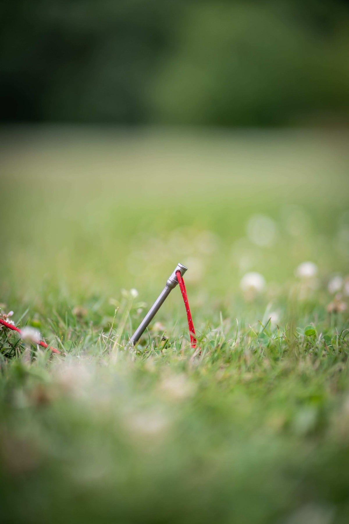 Titan-Felsnagel 16,5 cm mit PegPull draußen in der Praxis