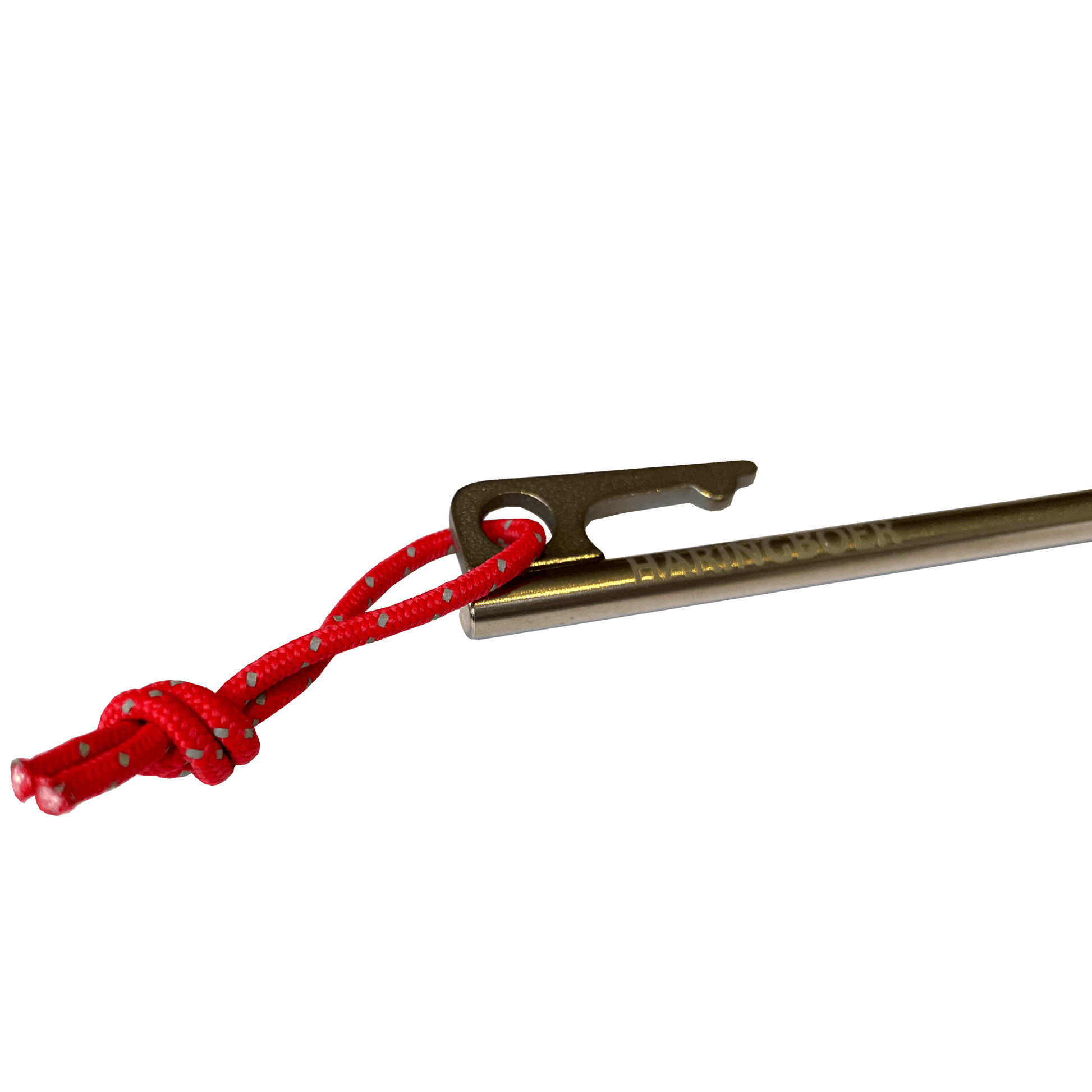 Haringboer 20 cm titanium rotspennen met PegPull®