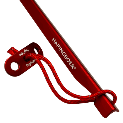 Haringboer 16 cm aluminium v-haring met PegPull®