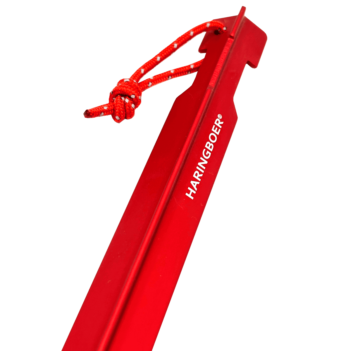 Y-Hering 23 cm aus Aluminium mit PegPull, Detailansicht