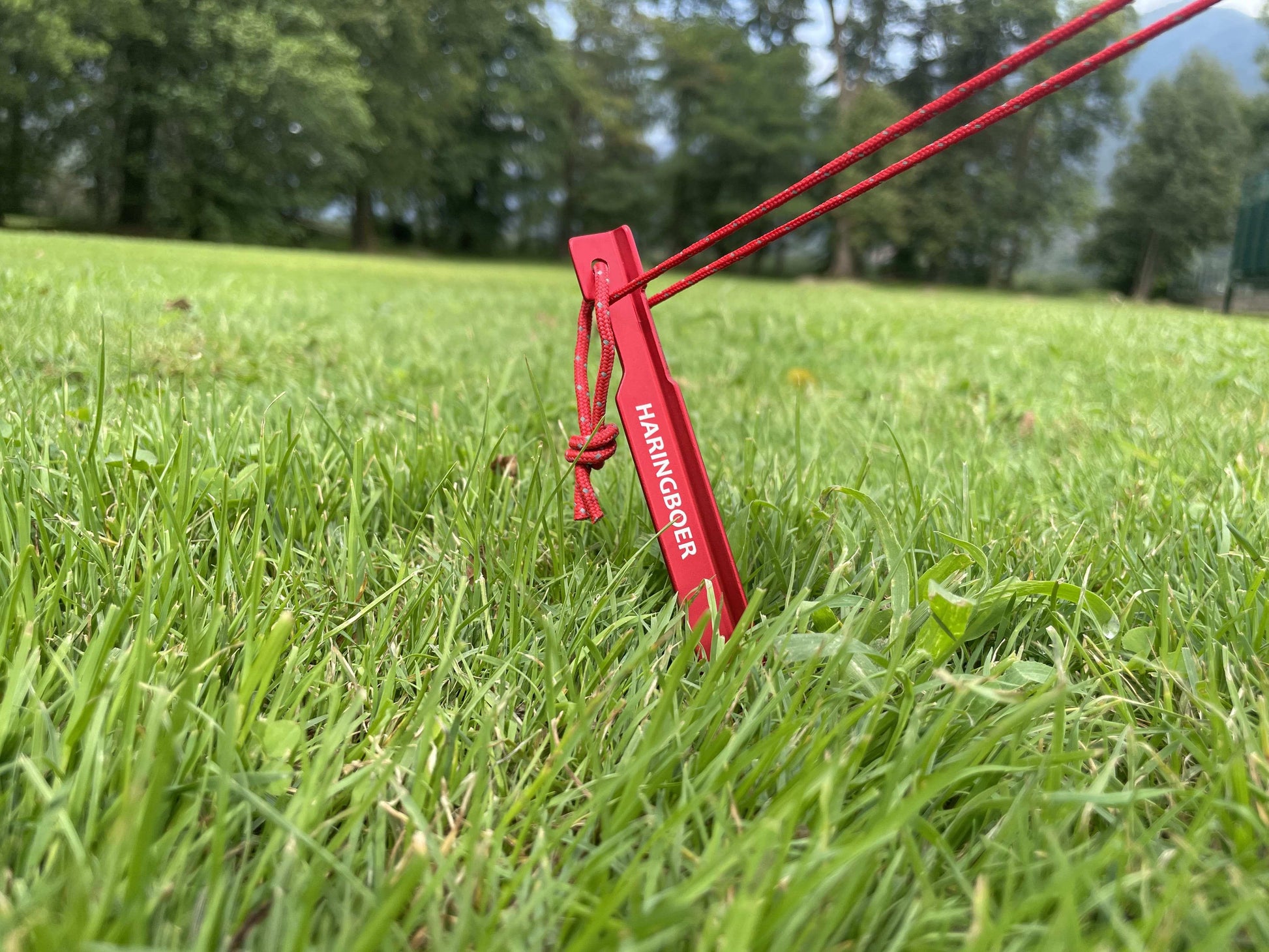 Haringboer 23 cm aluminium klei & grasharing met PegPull®