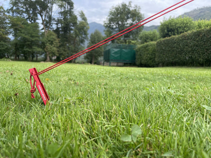 Haringboer 23 cm aluminium klei & grasharing met PegPull®