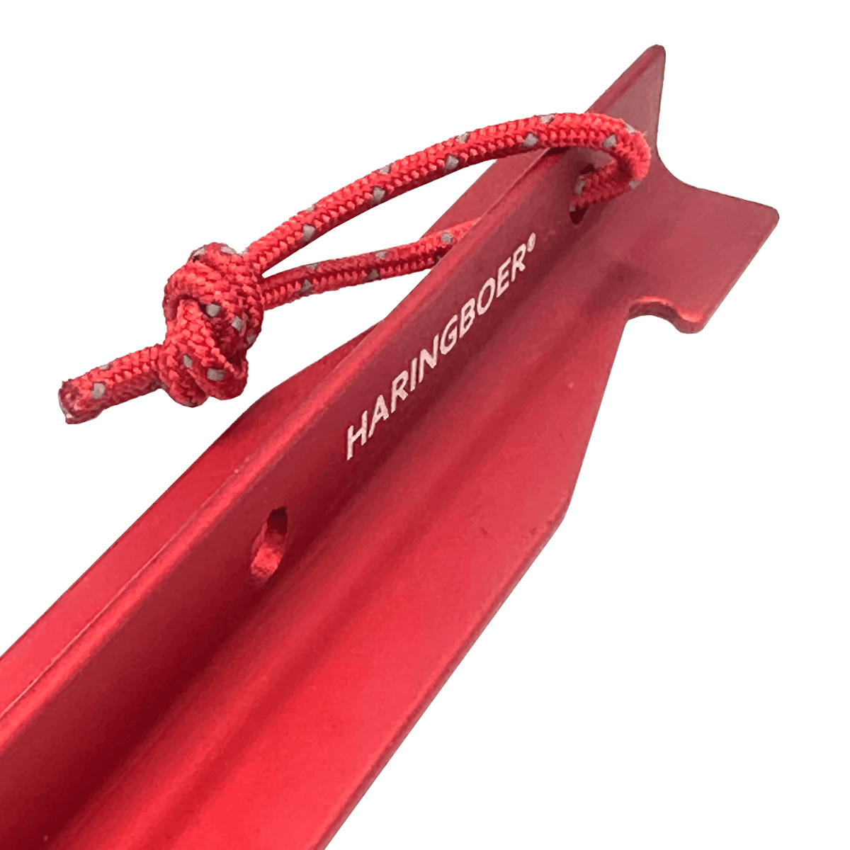 Sturmhering 26 cm aus Aluminium mit PegPull, Detailansicht