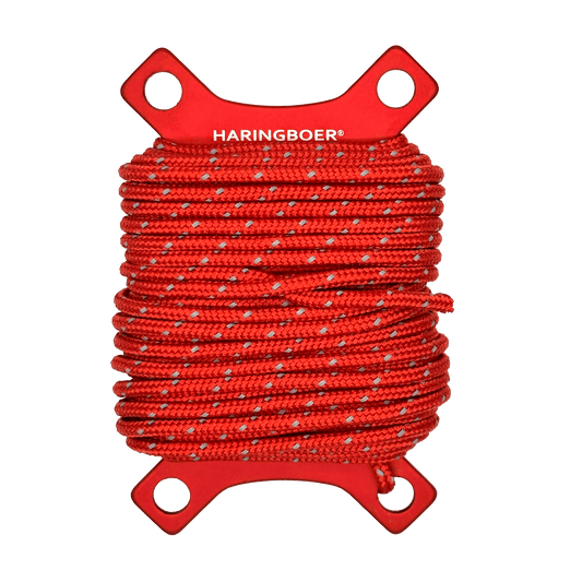 Haringboer 4,0 mm x 10 m scheerlijn op aluminium klos