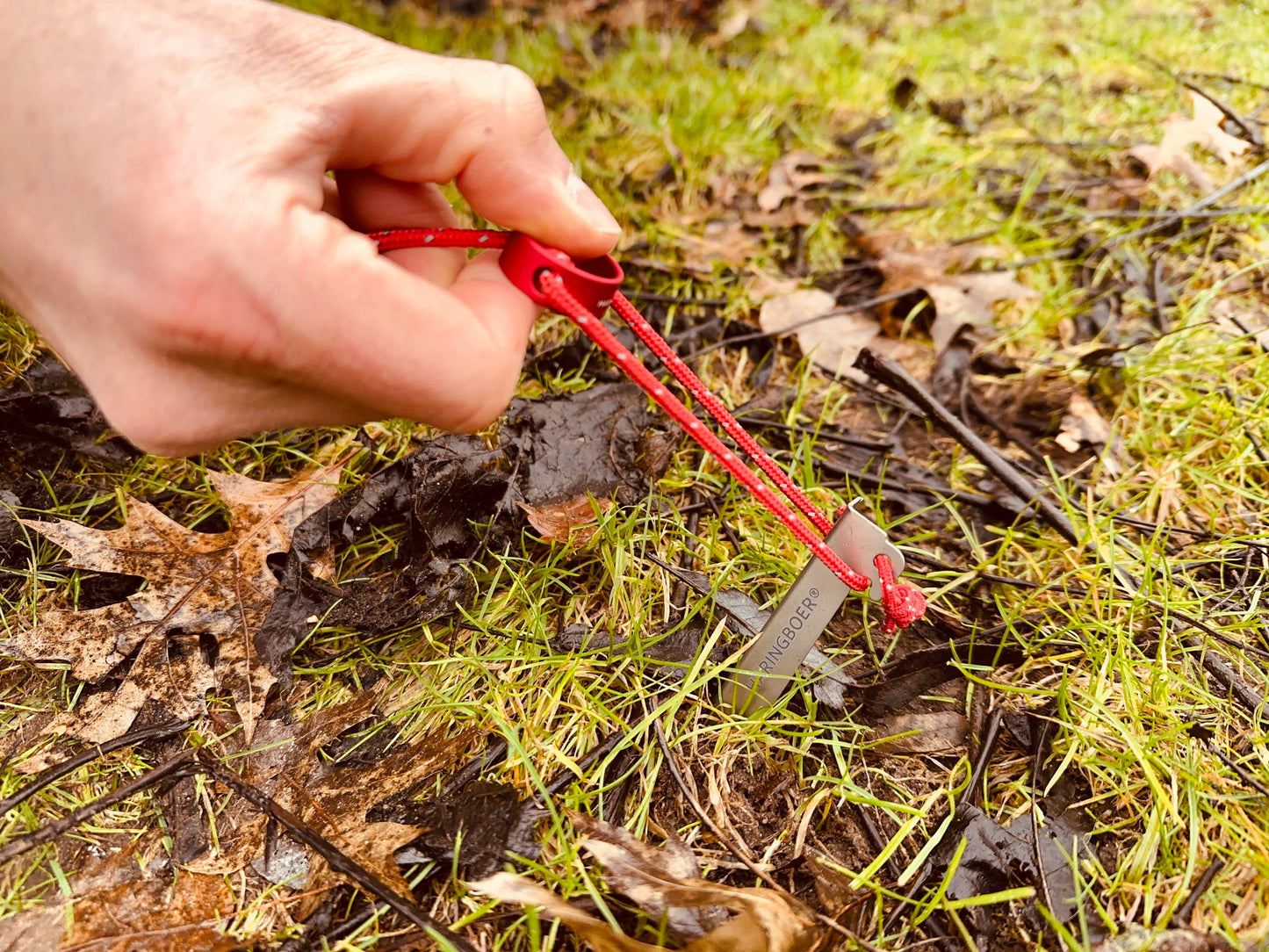 Haringboer Scheerlijnen (Ø4 mm | 5 m) met aluminium spanner