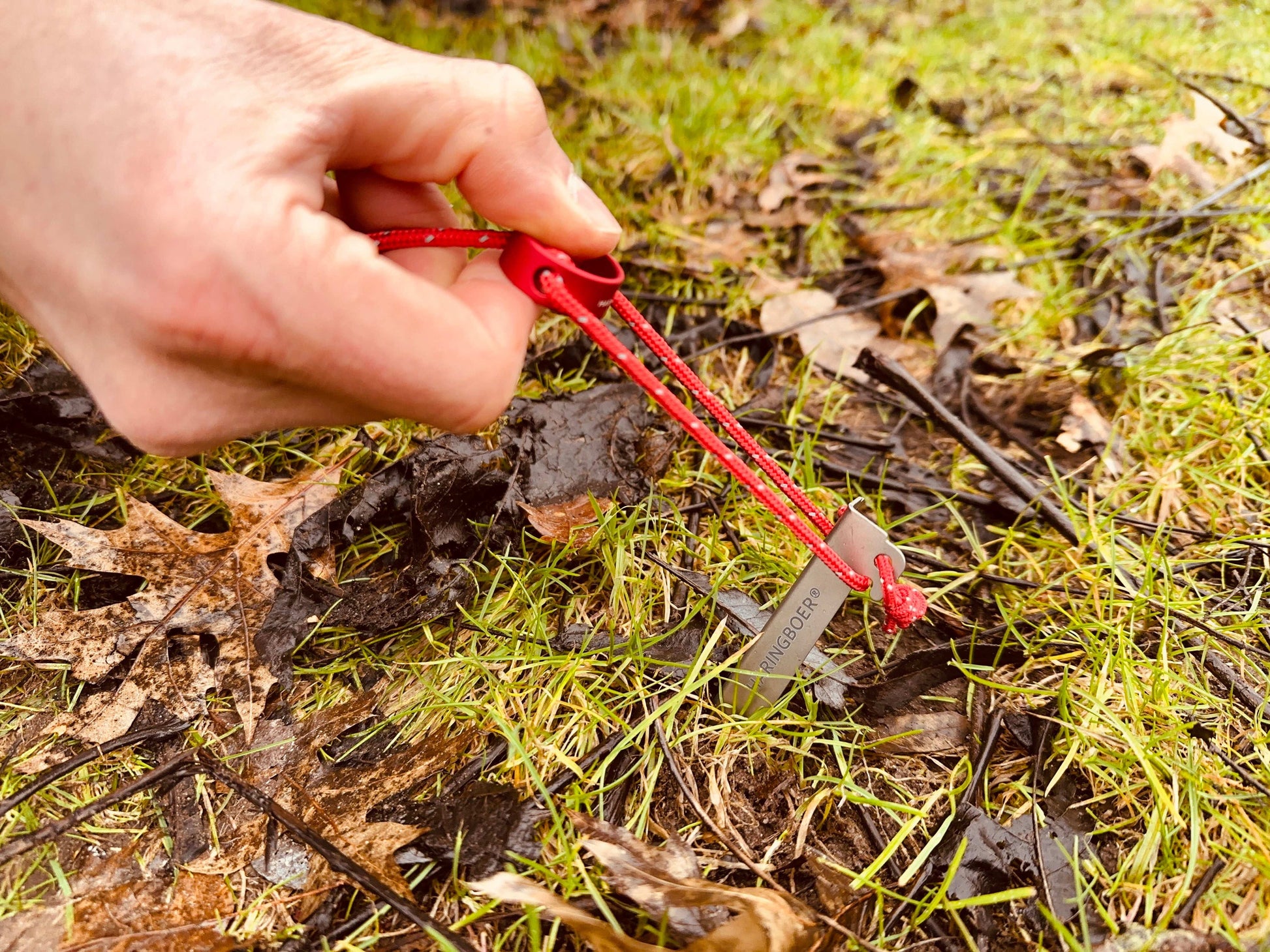 Haringboer Scheerlijnen (Ø4 mm | 5 m) met aluminium spanner